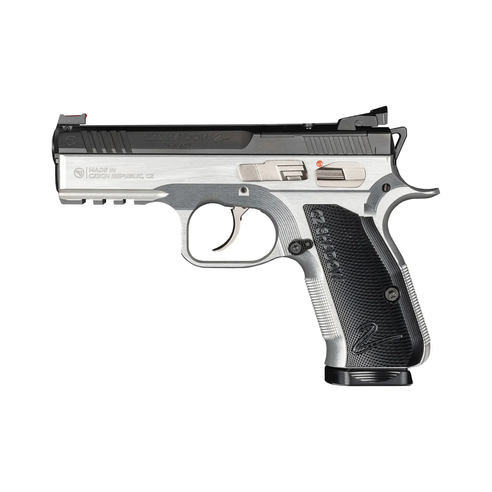 CZ Shadow 2 Compact Two-Tone 9mm 4in Barrel 15+1(2) Optic Ready CZ Shadow 2 Compact Two-Tone 9mm 4in Barrel 15+1(2) Optic Ready