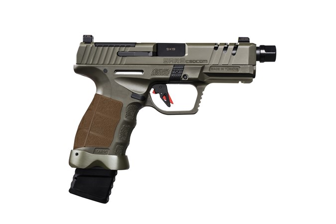 SAR SAR9X COMPACT 9MM BLK FRAME SS SLIDE 15RD | Range USA